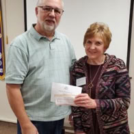Shawano Womans Club donation recepient